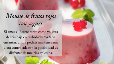 Receta Mousse Red - Fit