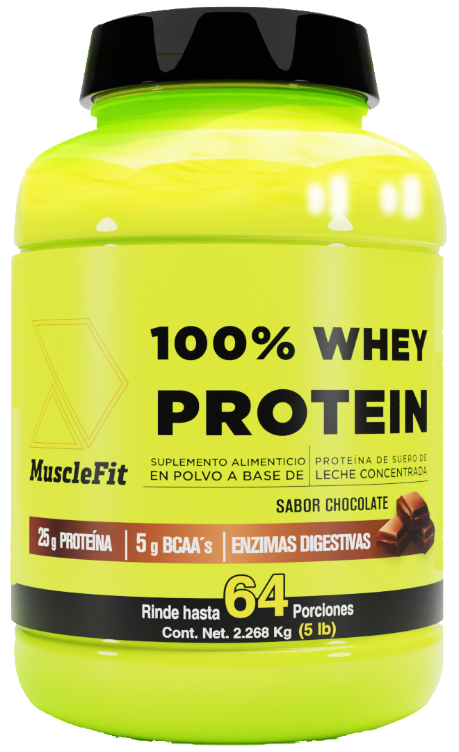 100% WHEY Protein - Proteina Baja en Carbs ( 5Lb - 64 servicios )
