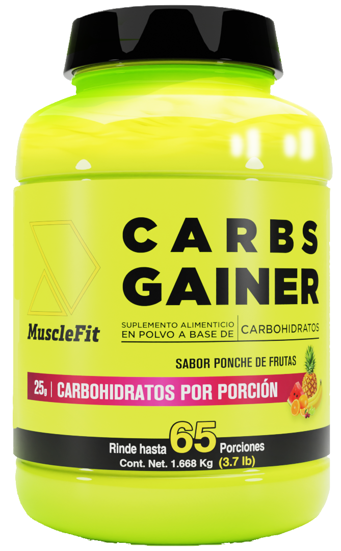 CARBS GAINER -  Ganador de peso ( 3.7Lb - 65 porciones )