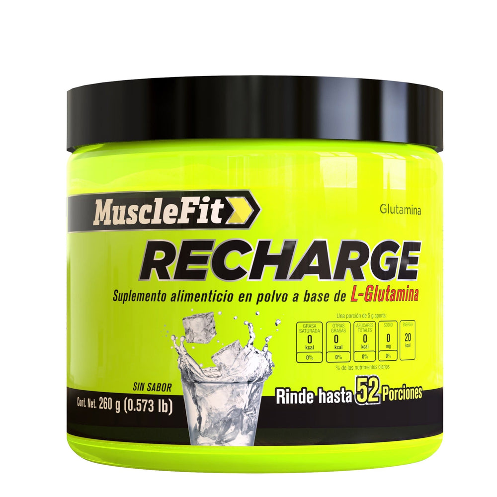 RECHARGE - GLUTAMINA (52 servicios) - MuscleFit