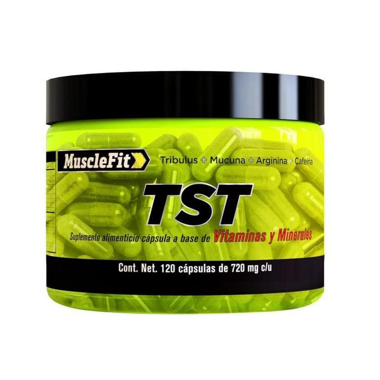TST - PRECURSOR TESTOSTERONA - 120 Cápsulas - MuscleFit