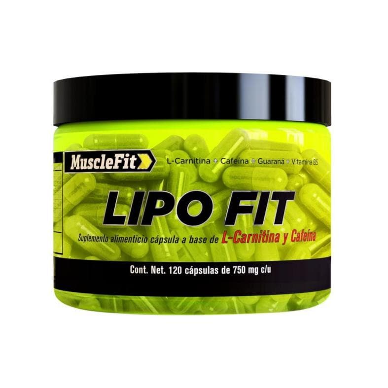 LIPO FIT - TERMOGENICO ( 120 Caps ) - MuscleFit