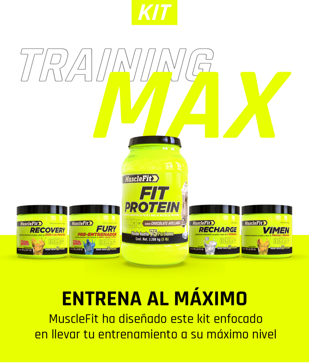 Training Max - Hombre - MuscleFit