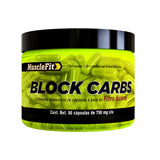 BLOCK CARBS - Blockeador de Carbohidratos y Grasas ( 90 Caps ) - MuscleFit