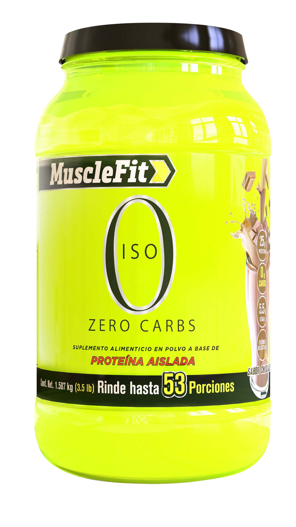 ISOFIT ZERO - Proteina 0 Carbs ( 3.5Lb - 53 servicios )