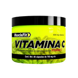 VITAMINA C - 60 Cáps - MuscleFit